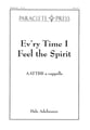 Every Time I Feel the Spirit SATB choral sheet music cover